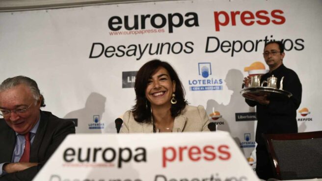 La secretaria de Estado de Deporte y presidenta del Consejo Superior de Deportes, María José Rienda.