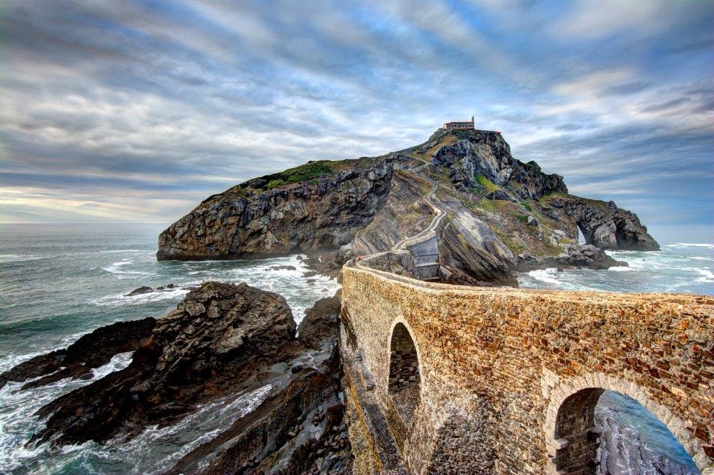 Escaleras y ermita de San Juan de Gaztelugatxe.