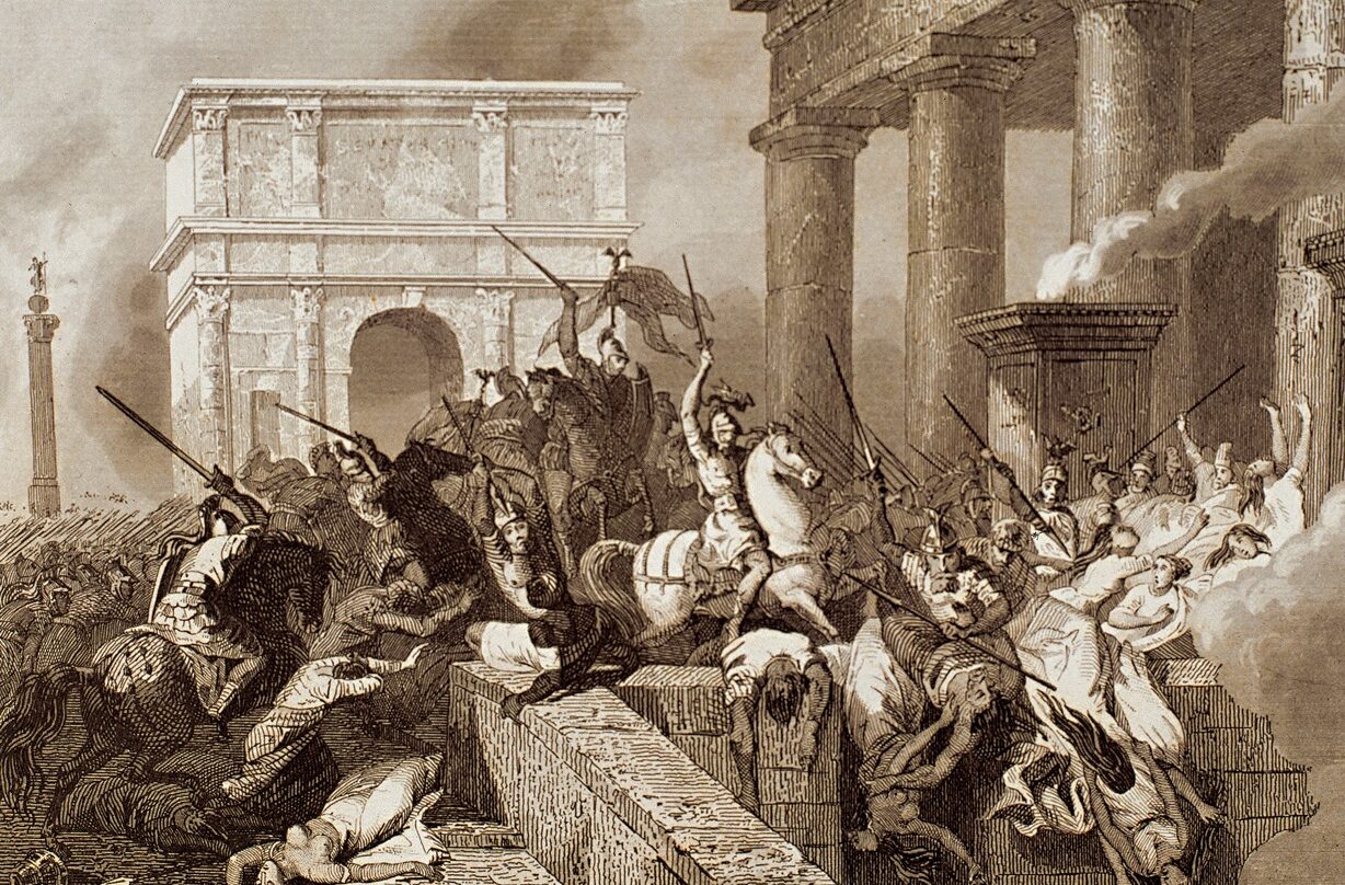 La caída de Roma: el día que el mundo entero creyó perecer.