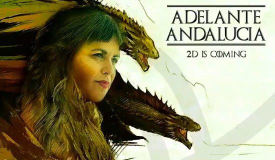 El spot electoral de Podemos que convierte a Teresa Rodríguez en la 'Khaleesi andaluza'