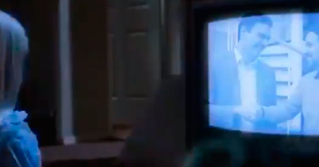 Fotograma del vídeo del PP. Fotograma del vídeo del PP.
