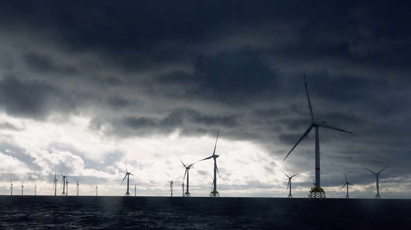 El parque eólico Wikinger de Iberdrola en el mar Báltico