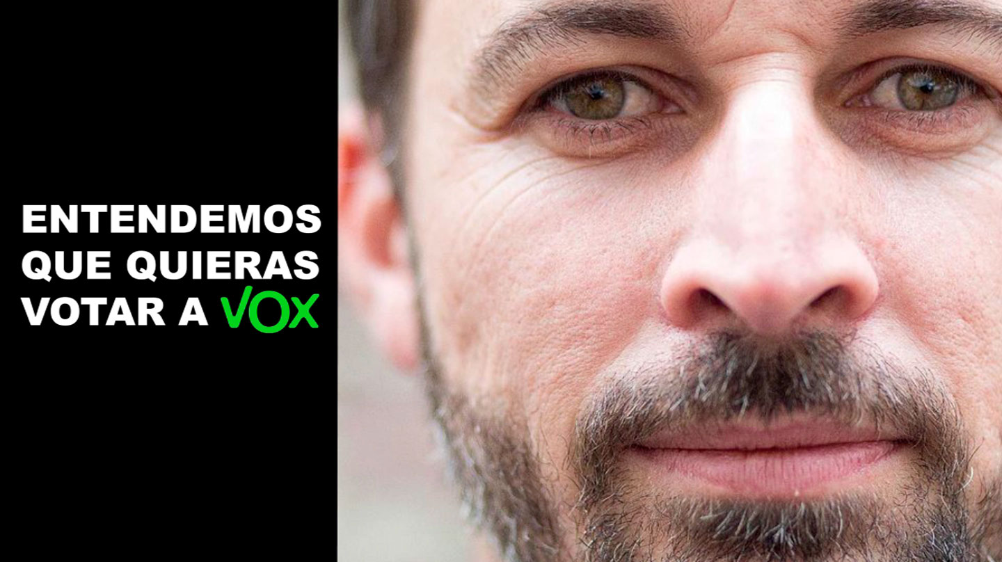 Fotograma del vídeo de VOX