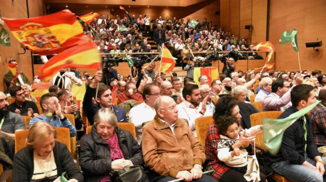 Acto de Vox en Bilbao. Acto de Vox en Bilbao.