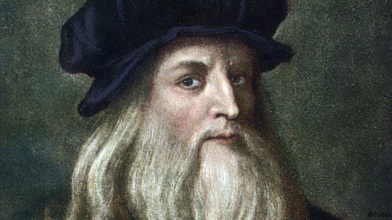 Autorretrato de Leonardo da Vinci.