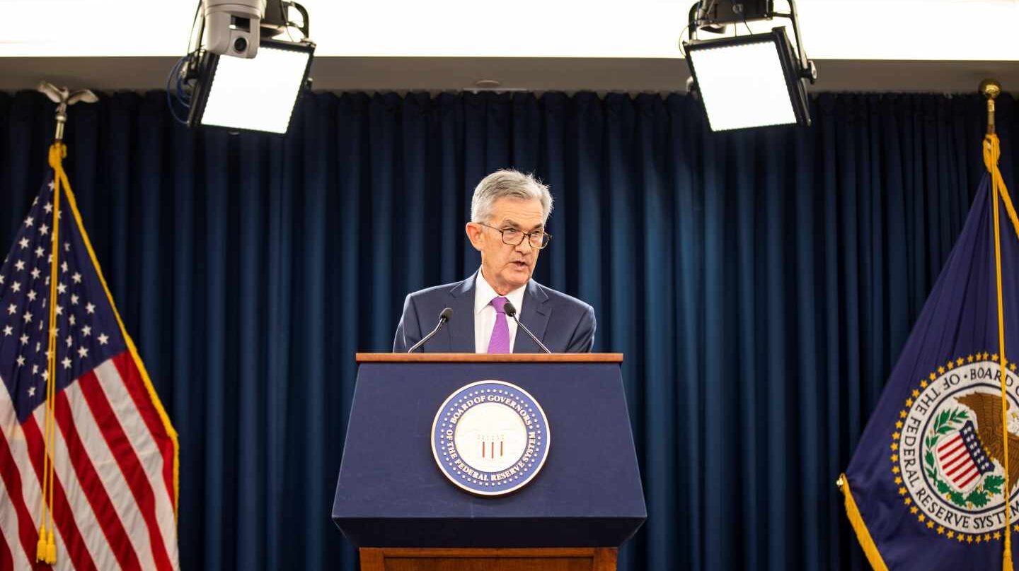 El presidente de la Fed, Jerome Powell.