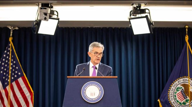 El presidente de la Fed, Jerome Powell.