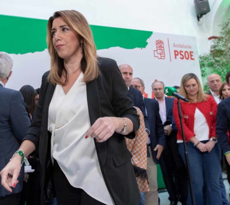 Susana Díaz se atrinchera en Andalucía y asume ya que será líder de la oposición