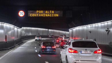 Madrid limita a 70 km/hora la velocidad en la M-30 y los accesos por la polución