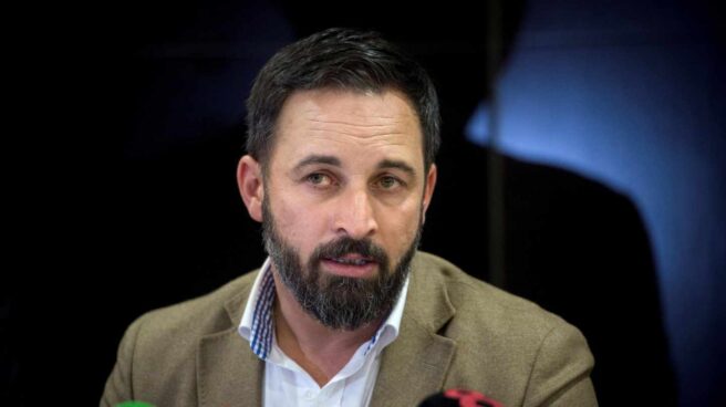 El presidente de Vox, Santiago Abascal