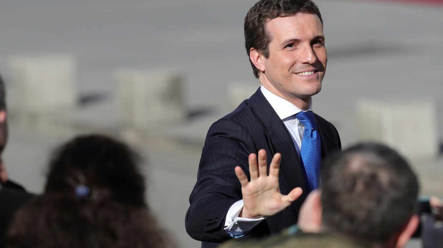 Pablo Casado en el acto del 40 aniversario de la Constitución
