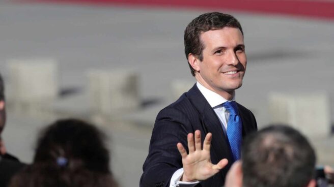 Pablo Casado en el acto del 40 aniversario de la Constitución