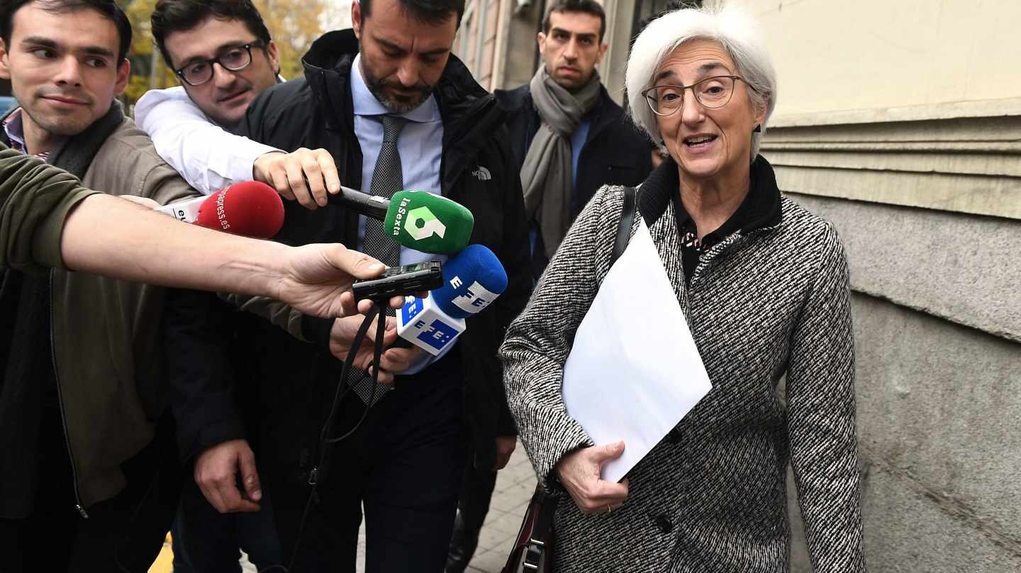 La fiscal general del Estado, María José Segarra.