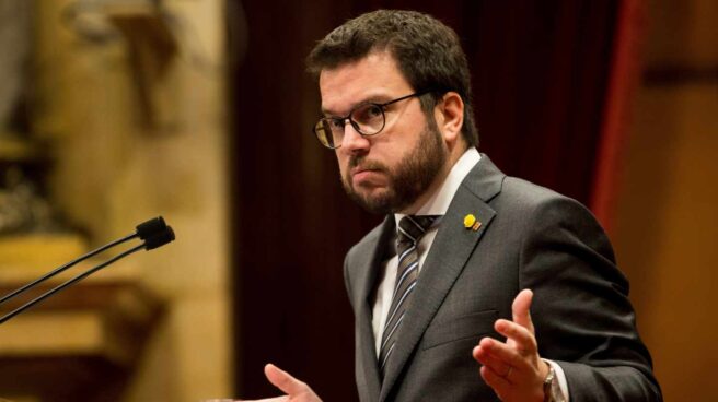 El vicepresidente de la Generalitat, Pere Aragonés. El vicepresidente de la Generalitat, Pere Aragonés.
