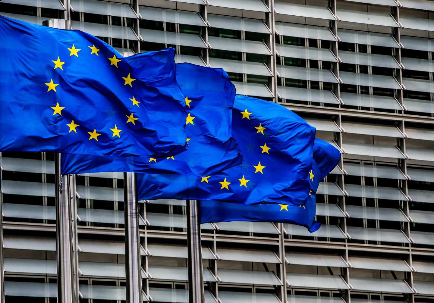 Fachada de la sede de la Comisión Europea en Bruselas.