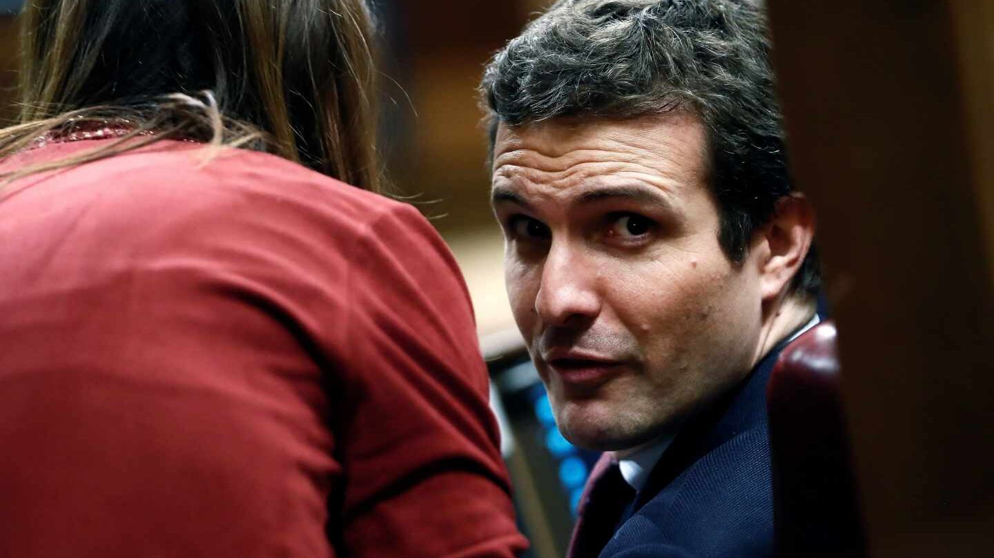 Casado en la jornada de este jueves en el Congreso