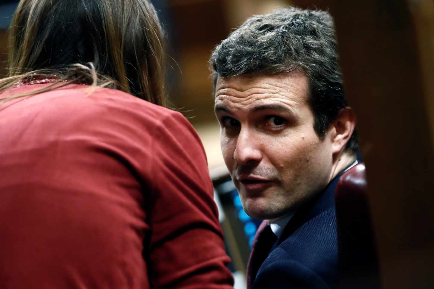 Casado en la jornada de este jueves en el Congreso