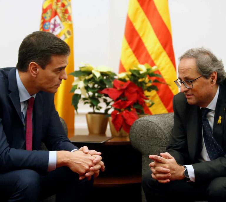 El Govern aplaude la propuesta de Sánchez de modificar el delito de sedición