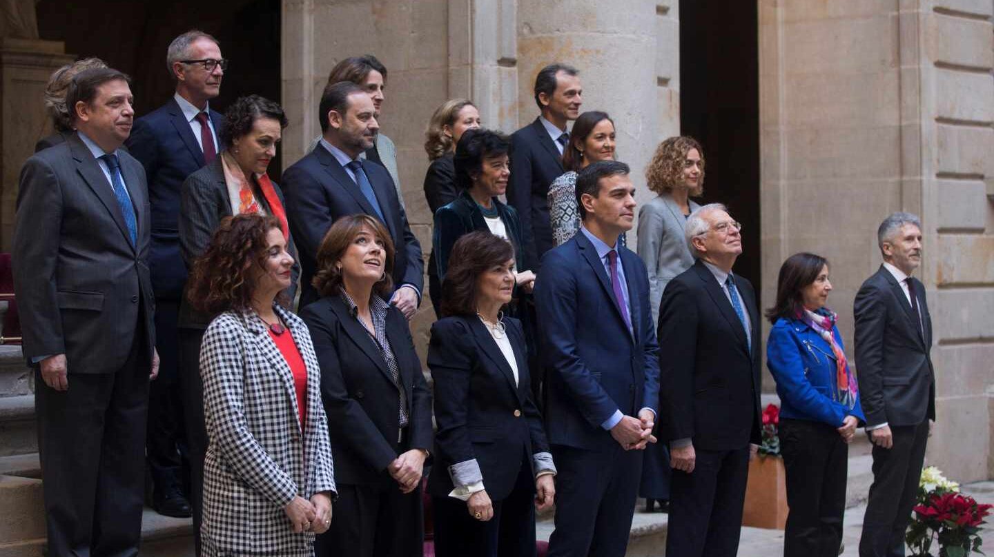 El Consejo de Ministros, reunido en Barcelona.