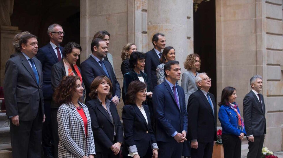 El Consejo de Ministros, reunido en Barcelona.