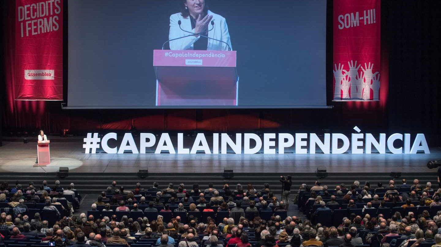 La presidenta de la ANC, Elisenda Paluzie.