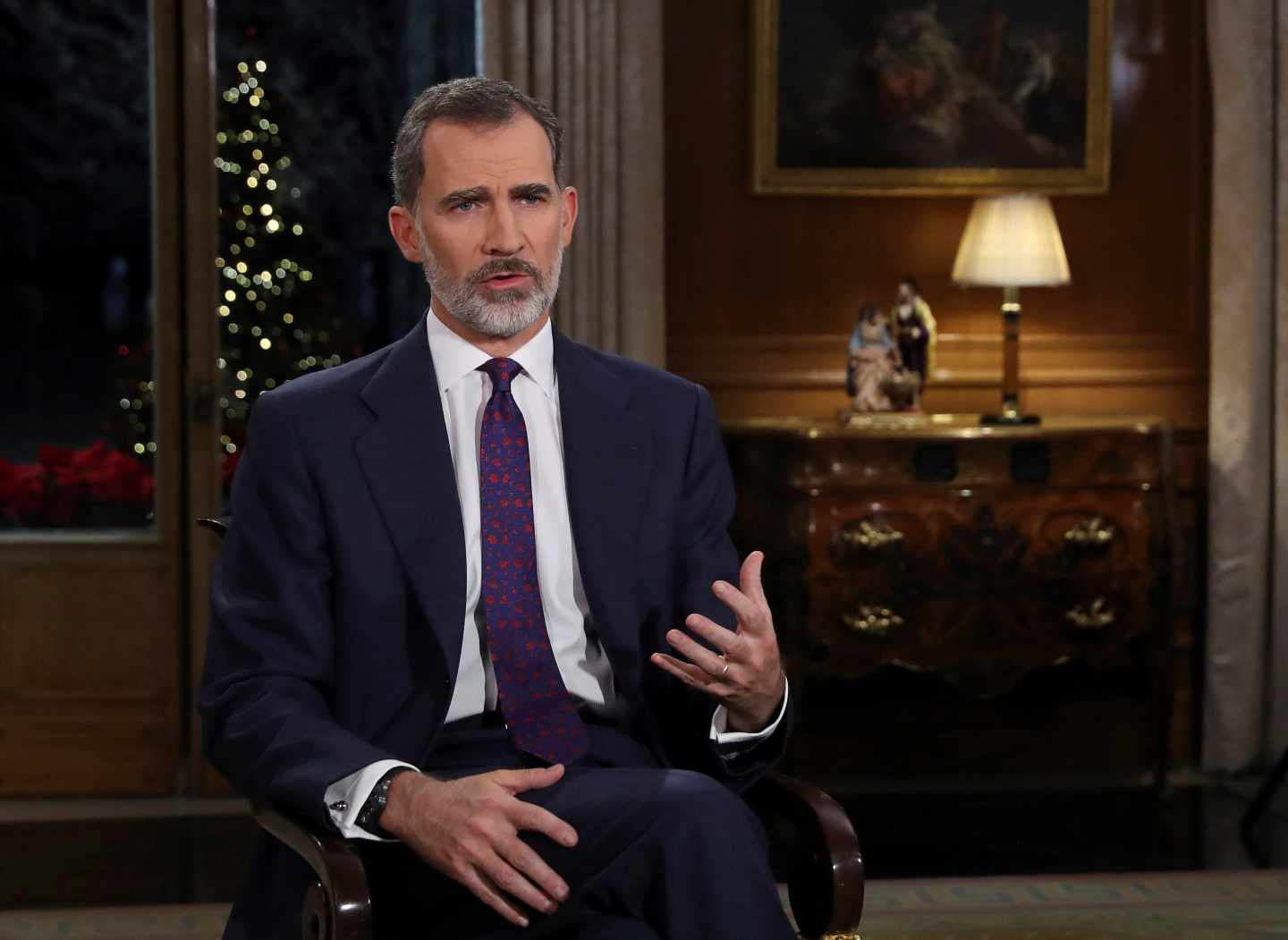 Mensaje de Navidad del rey Felipe VI.