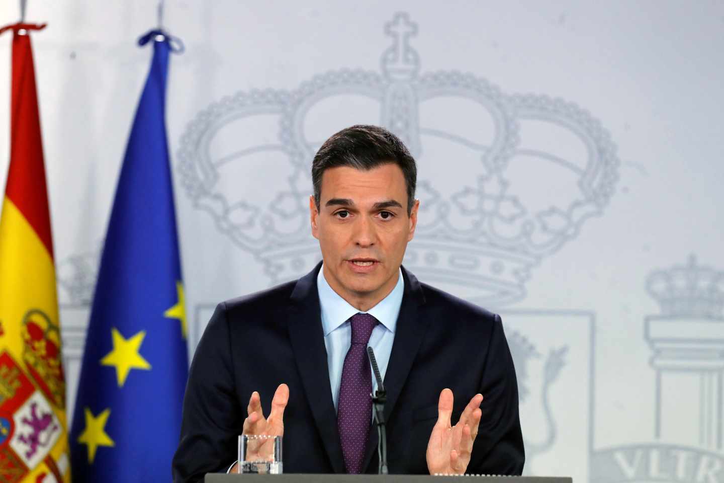 Pedro Sánchez hace balance del año.