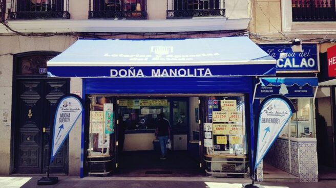 Doña Manolita vende más que nunca