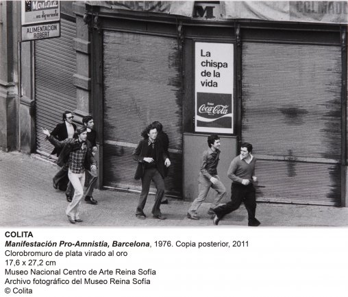 'Colita'. Manifestación Pro-Amnistía, Barcelona (1976)