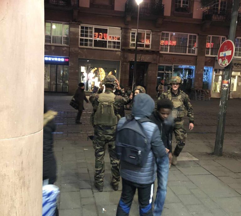 Dos muertos y 14 heridos, último balance provisional tras el tiroteo de Estrasburgo