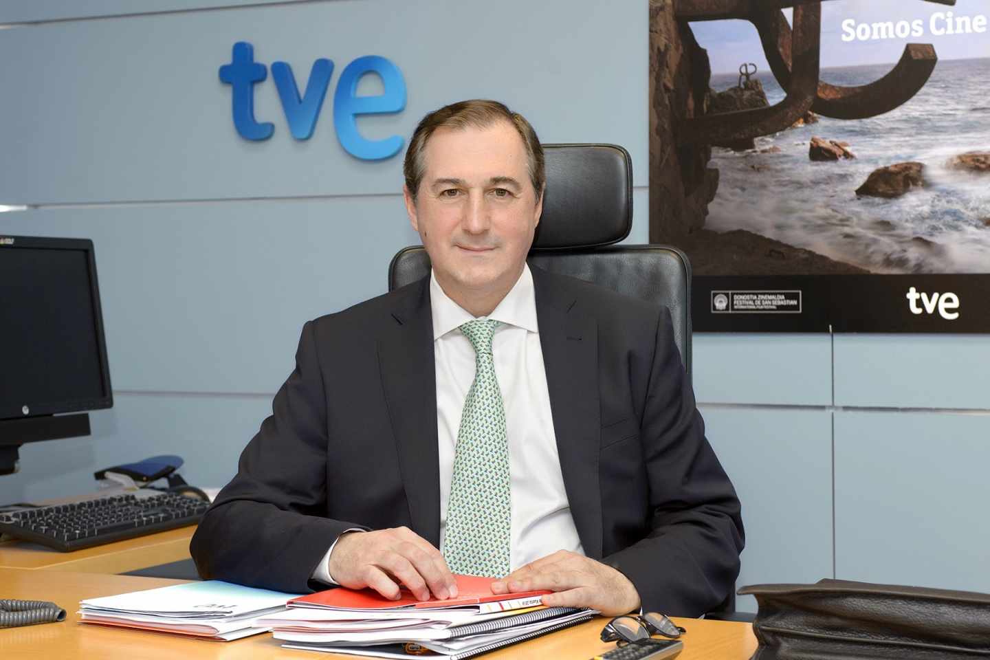 Fotografía de archivo del director de TVE y candidato a la presidencia de RTVE, Eladio Jareño.