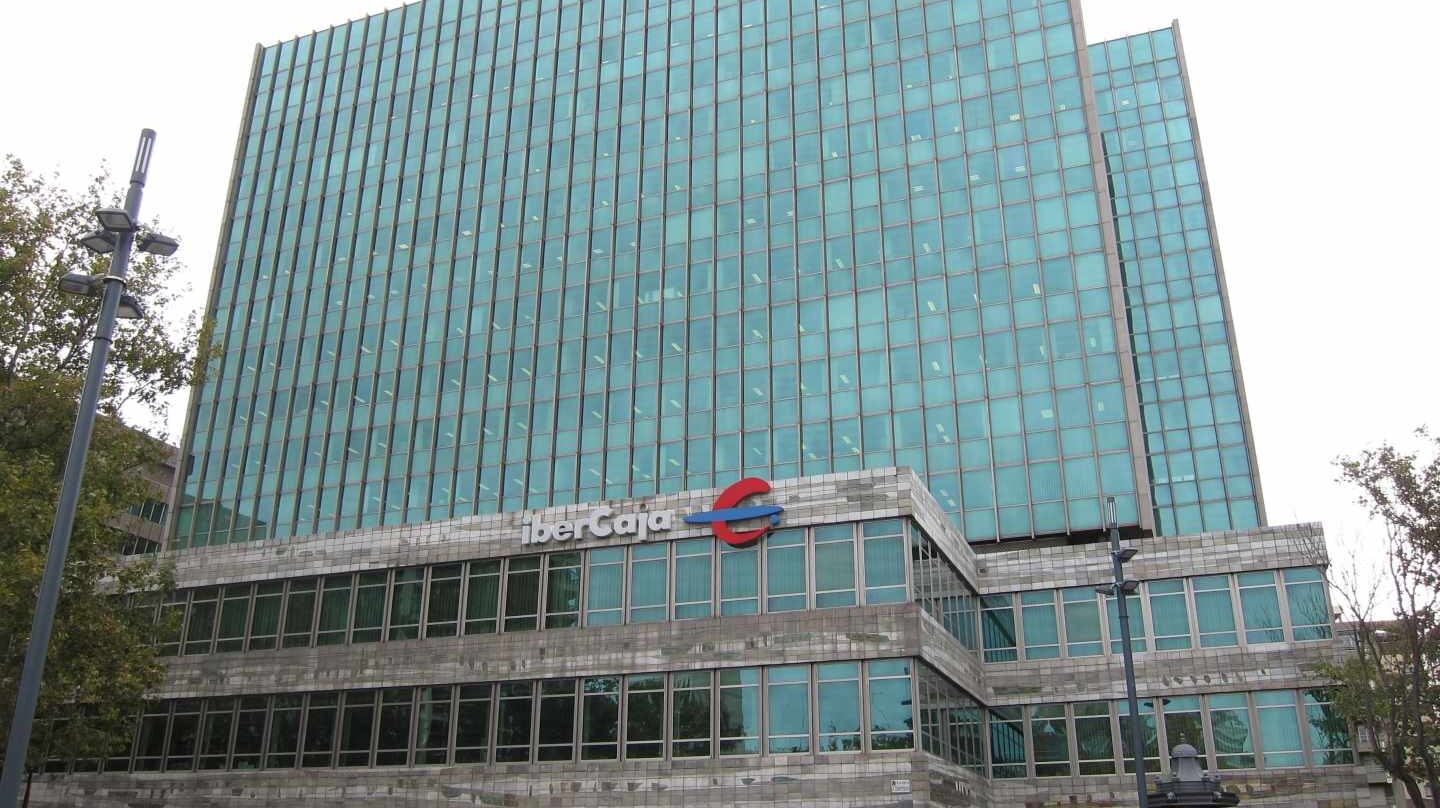 Sede central de Ibercaja en Zaragoza.