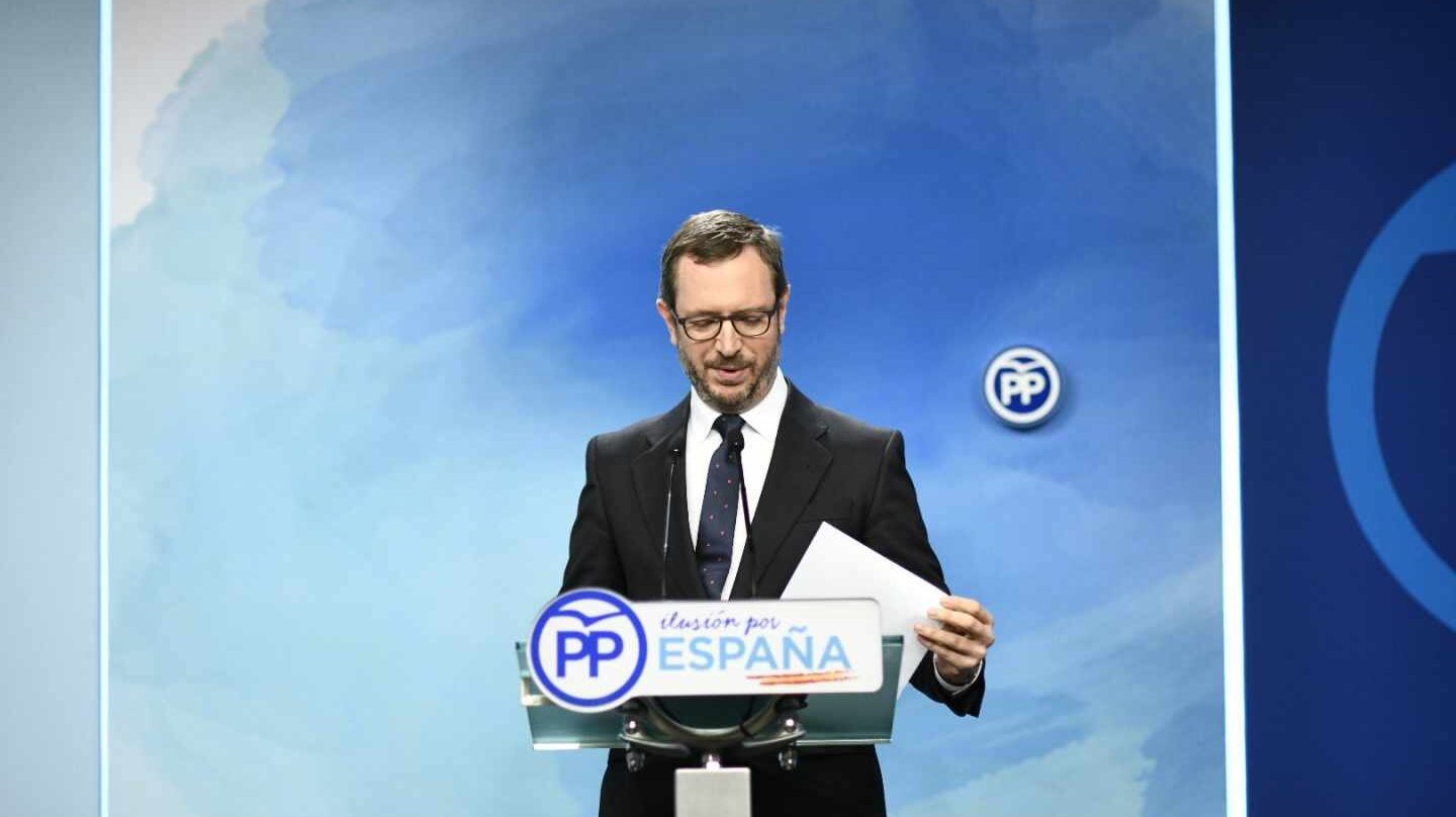 El vicesecretario de Organizazión del PP, Javier Maroto.