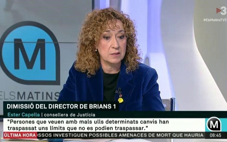 Dimite el director de la cárcel Brians 1 tras recibir amenazas de muerte de trabajadores