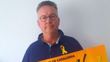 Un alemán hace huelga de hambre en solidaridad con los presos independentistas