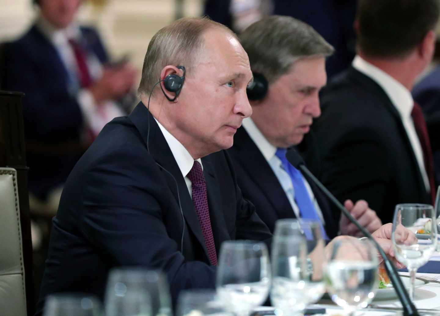 El presidente ruso Putin en la reunión del G20 en Buenos Aires