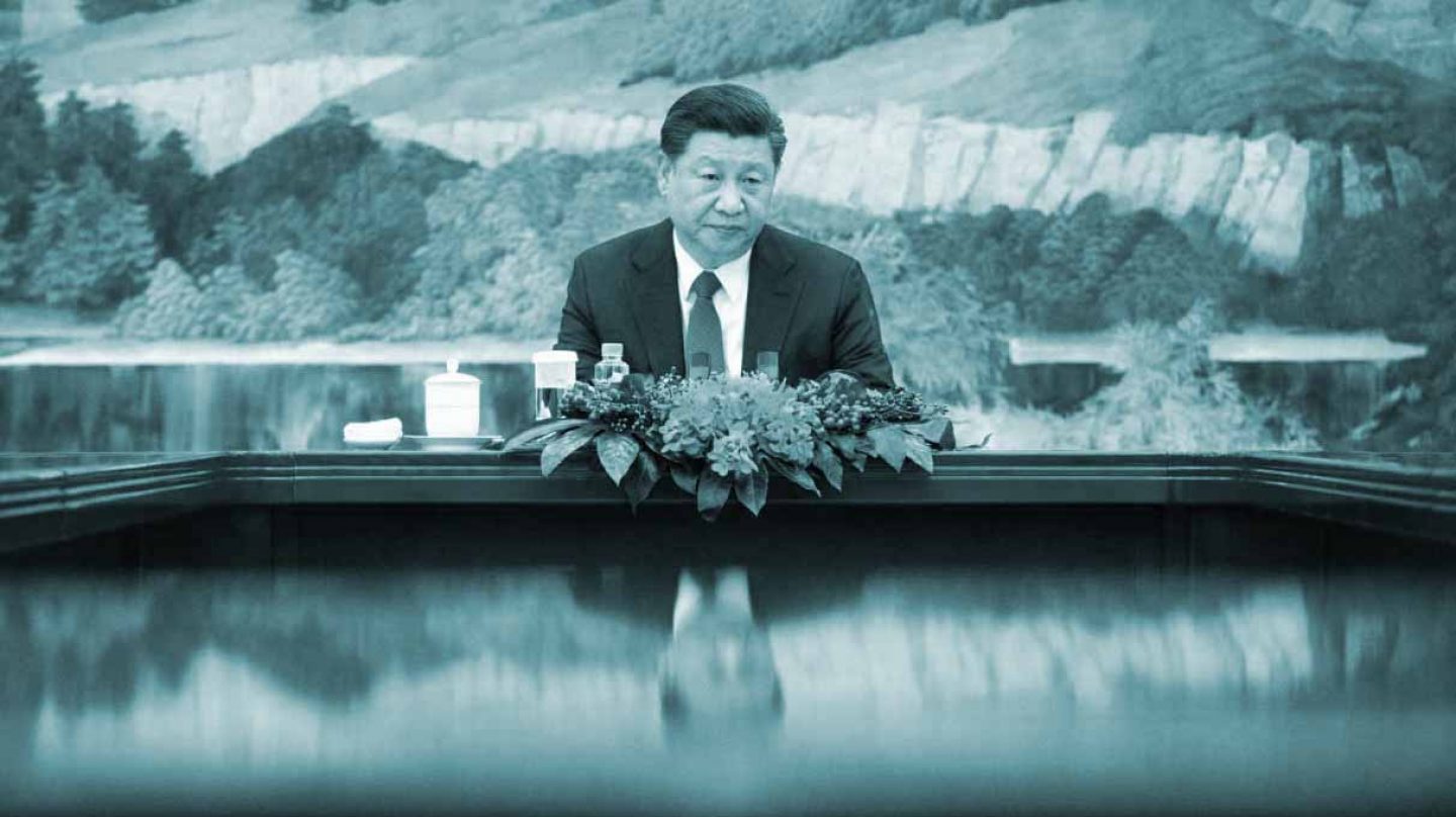 El presidente chino, Xi Jinping,en el Gran Palacio del Pueblo de Pekín.