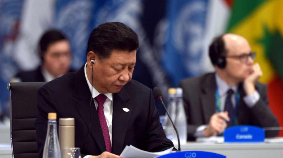 El presidente chino Xi Jinping en el G20