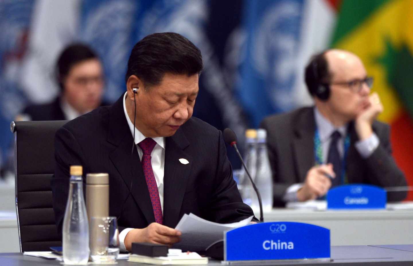 El presidente chino Xi Jinping en el G20