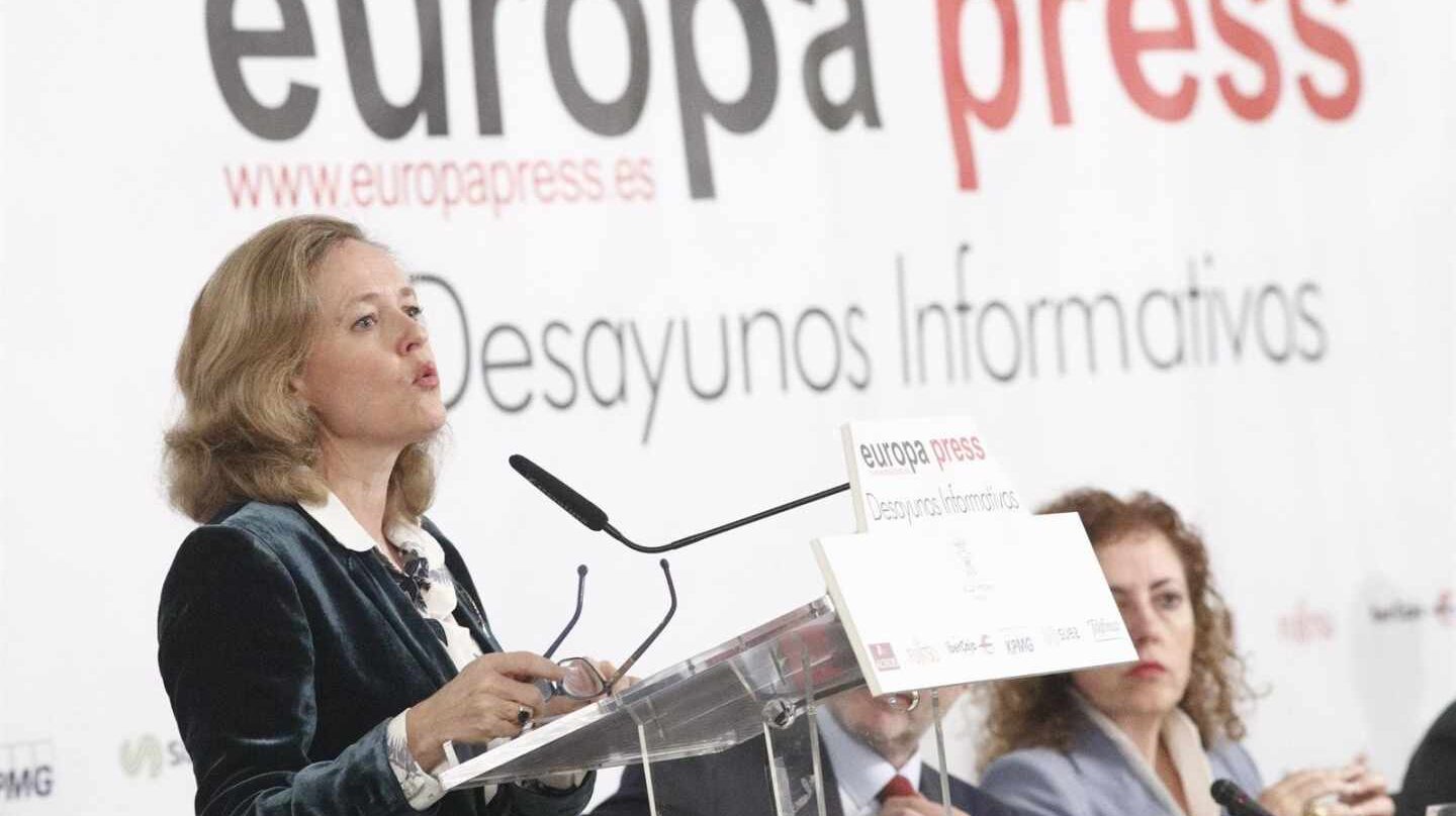 Nadia Calviño, ministra de Economía y Empresa.