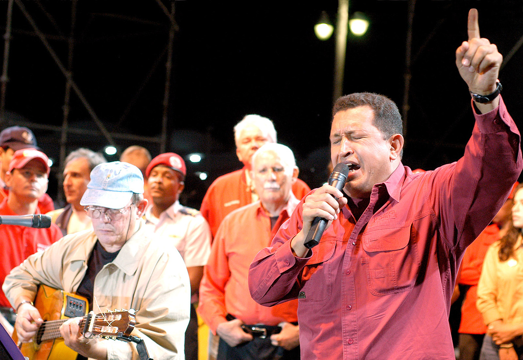 Hugo Chávez, el hombre que puso a Venezuela a bailar.