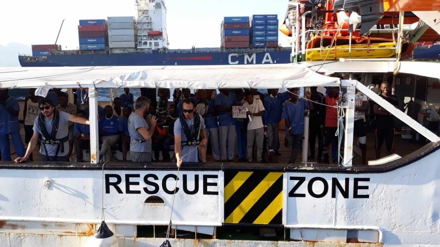 Iniciativa humanitaria al rescate de migrantes en el mediterráneo