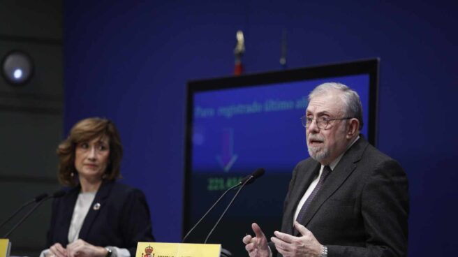 granado-salario-minimo Los secretarios de Estado de Seguridad Social y Empleo, Octavio Granado y Yolanda Valdeolivas.