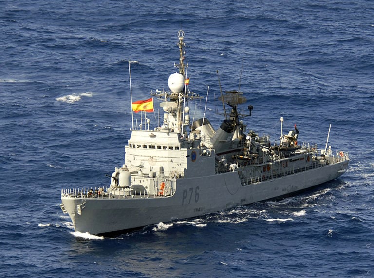 Gibraltar denuncia que una corbeta española ha navegado frente al Peñón con el himno