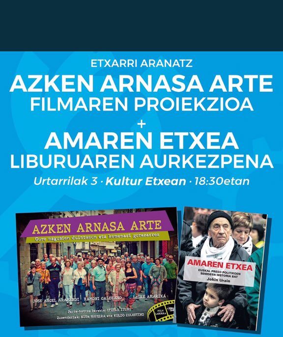 "La casa de mi madre", el libro del etarra condenado por 4 asesinatos que acoge Etxarri Aranaz