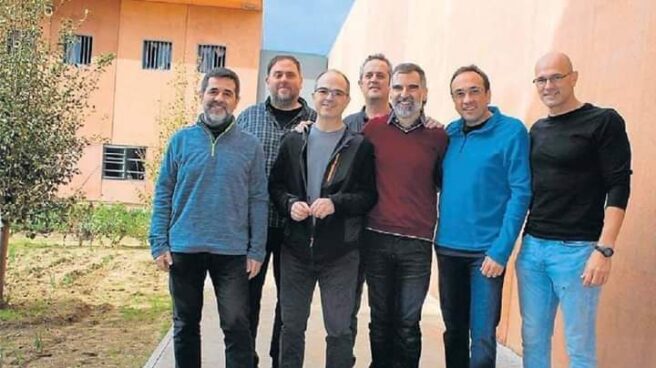 Los presos independentistas, en Lledoners. Los presos independentistas, en Lledoners.