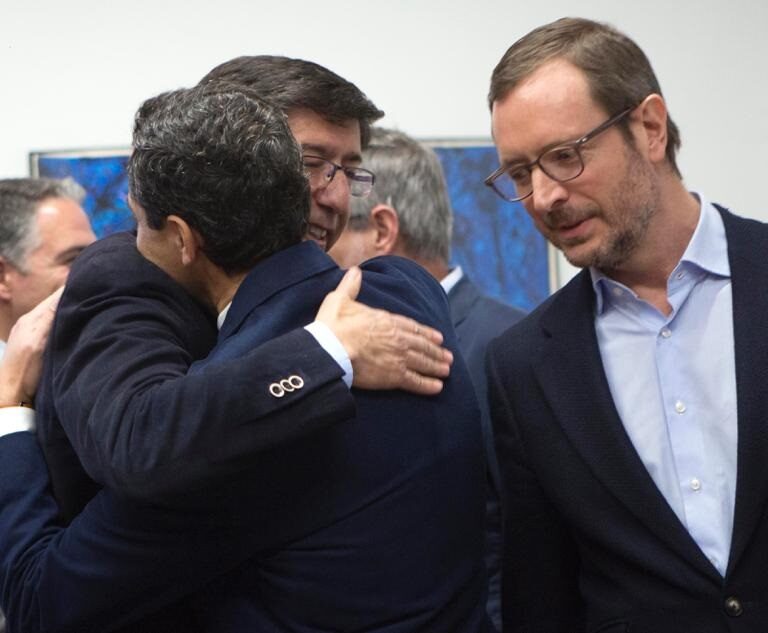 PP y Ciudadanos ponen en marcha en Andalucía un pacto que deja fuera a Vox