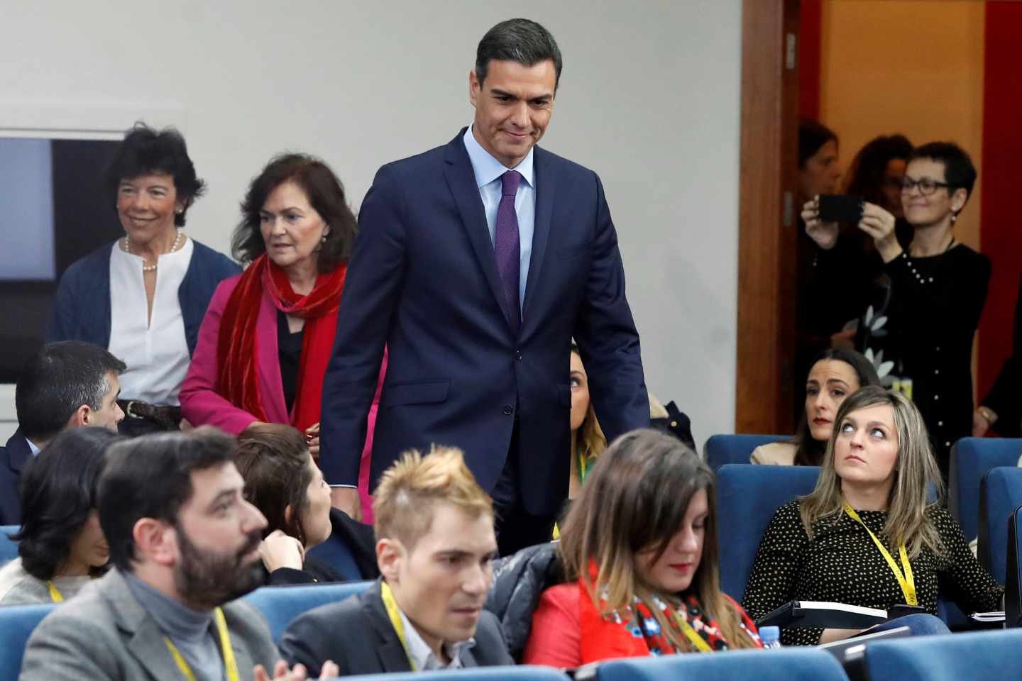 El presidente del Gobierno, Pedro Sánchez, en rueda de prensa tras el Consejo de Ministros.