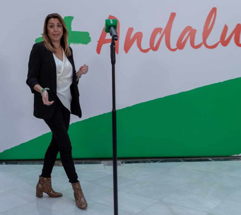 Susana Díaz: "Todo el PSOE debe reflexionar tras los resultados en Andalucía"
