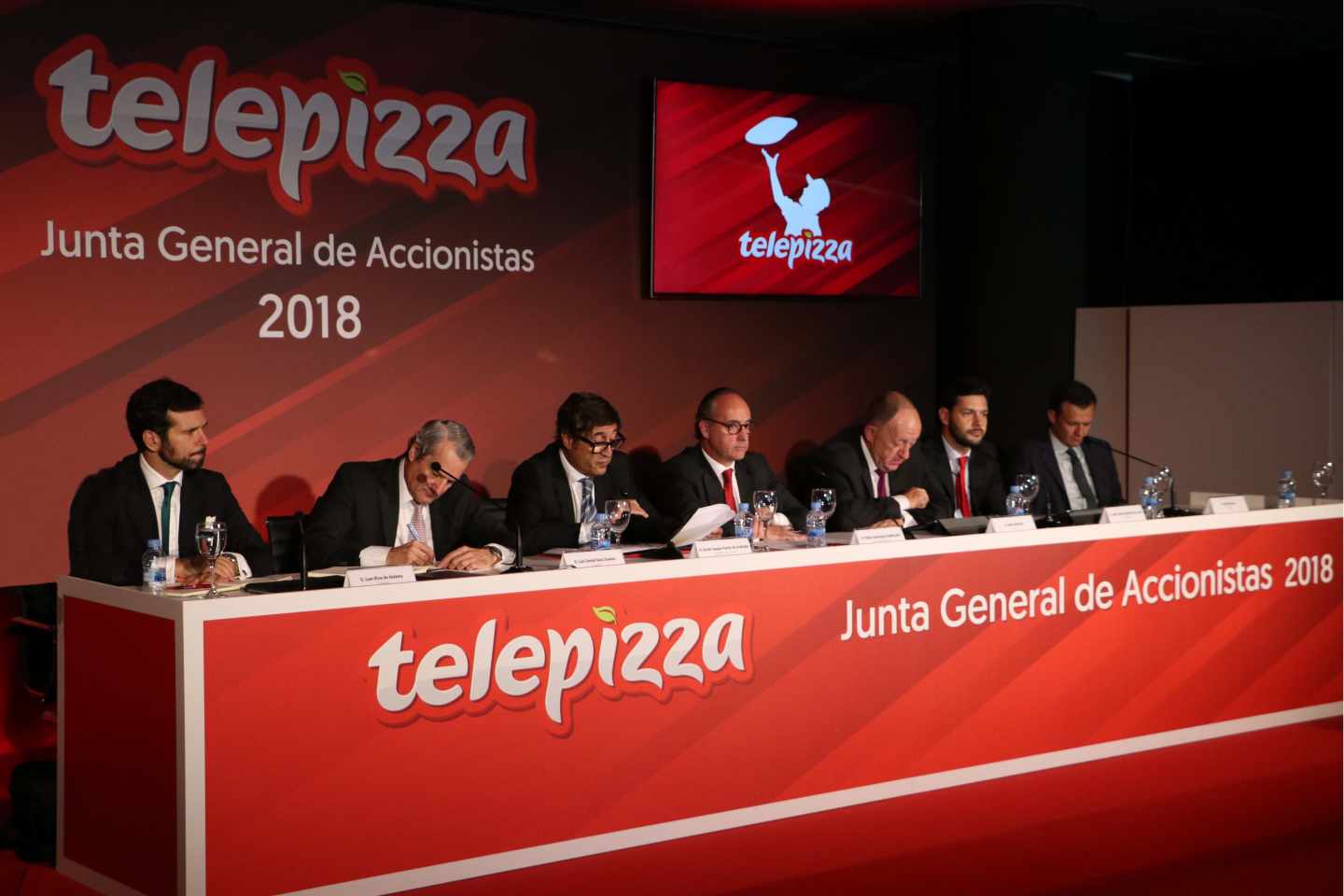 Junta de accionistas de Telepizza.